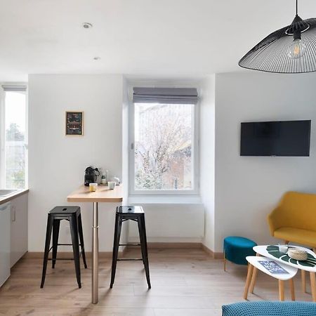 L'Eden Studio Moderne Et Lumineux Proche Centre Rennes Luaran gambar