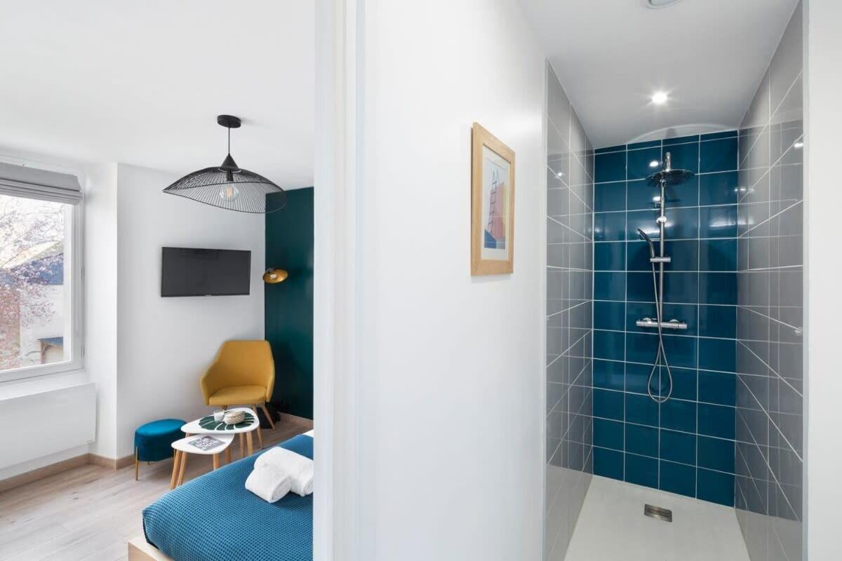 L'Eden Studio Moderne Et Lumineux Proche Centre Rennes Luaran gambar