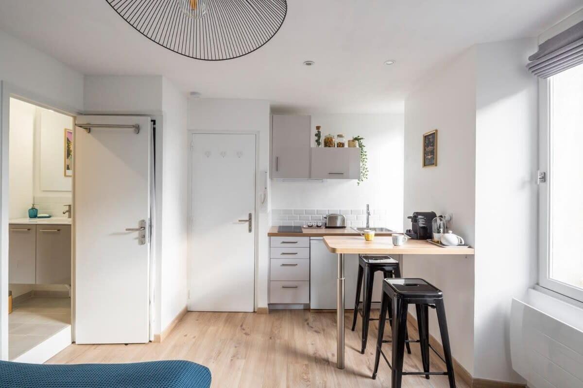 L'Eden Studio Moderne Et Lumineux Proche Centre Rennes Luaran gambar